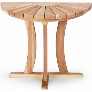 Half Round Table 17" H Coffee Table