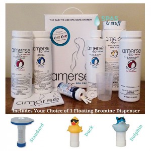 Bromine Starter Chemical Kit for Hot Tubs & Spas