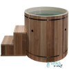 Cedar Cold Plunge Tub - Composite Liner