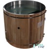 Cedar Cold Plunge Tub - 304 Stainless Liner