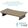 34" wide 2 or 3 tier Step for Round Spas