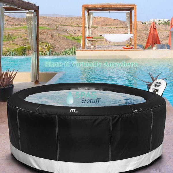 Camaro Inflatable hot tub is portable
