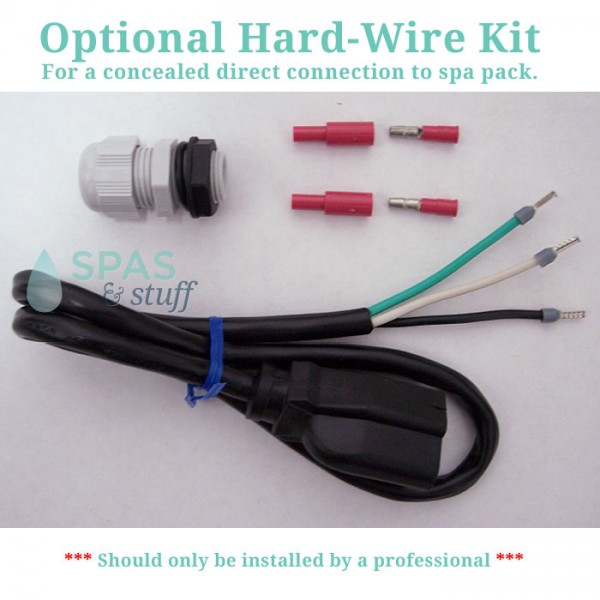 Optional Spa Pack Hard Wire Kit