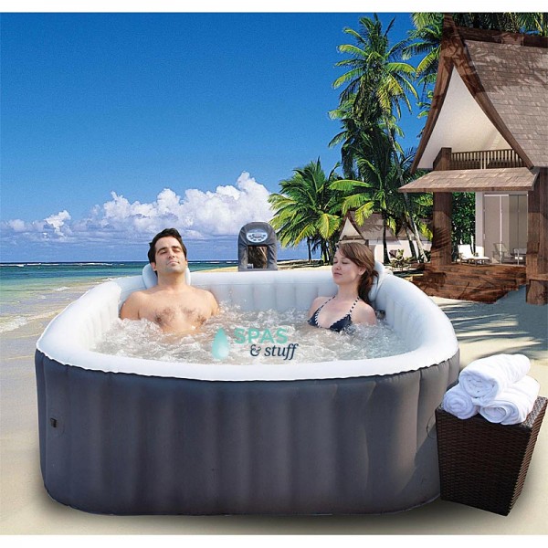 Alpine Inflatable Hot Tub is Portable