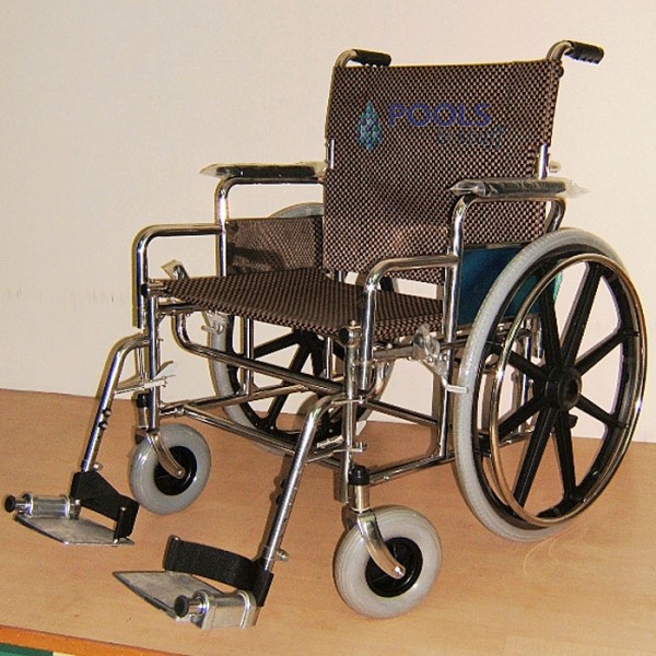 Non-Collapsable 20 Inch Stainless Steel Aquatic Wheelchair