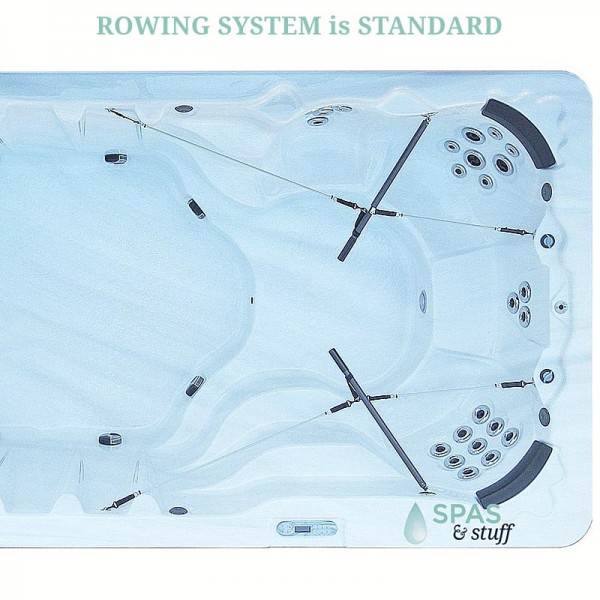 14 Foot Swim Spa, Rowing Exercise Equipment Included