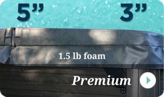 5-3 inch Premium spa covers